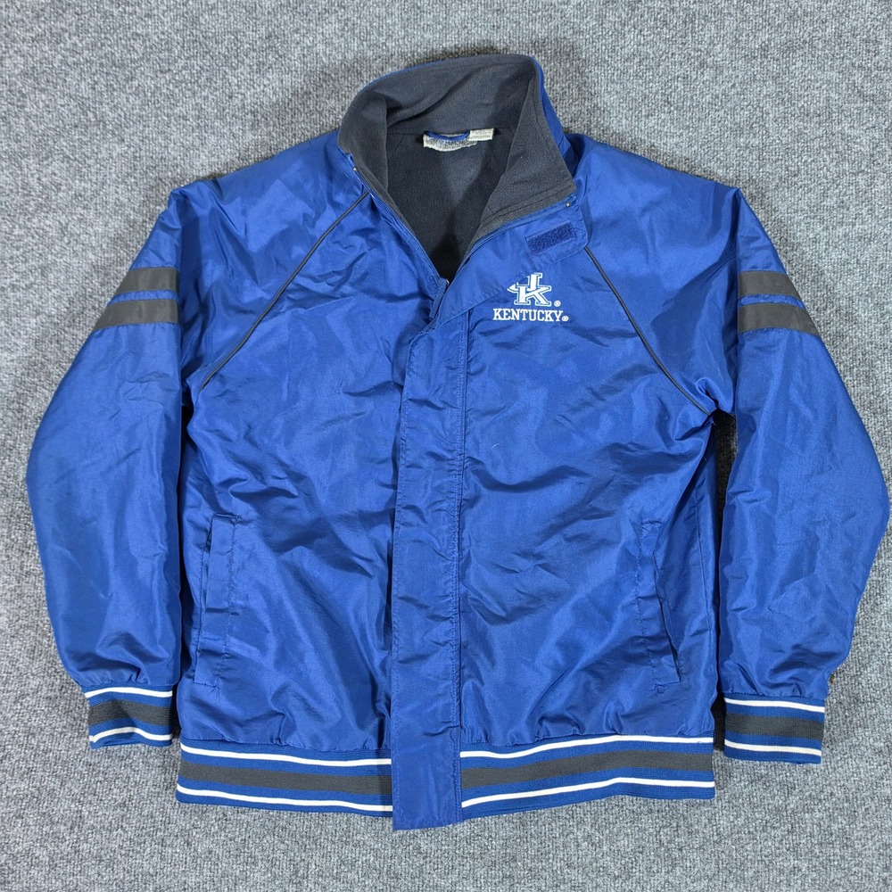 Campus Specialties Kentucky Wildcats Jacket Mens Medium Blue Fleece Lined NCAA
